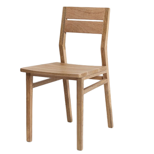 Silla de comedor individual hecha de madera de teca ecológica con un estilo moderno, adecuada para uso en exteriores. - Product Image 6