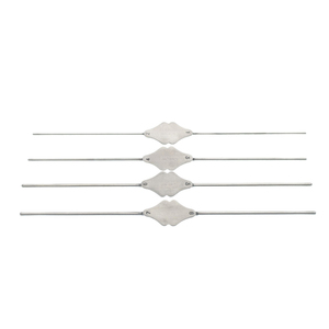Sonde utérine graduée en acier inoxydable, double extrémité, pour obstétrique et gynécologie, instrument chirurgical réutilisable, certifié CE - Product Image 1