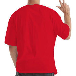 Camiseta de Manga Corta Extra Grande con Logotipo Personalizado, 250GSM 280GSM, Estilo Básico, Impresión de Logotipo Personalizada - Product Image 4