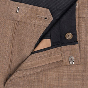 กางเกงลำลองผู้ชายไซส์ใหญ่พิเศษ ทรงตรง ผ้าวอร์สเตด ระบายอากาศได้ดี น้ำหนักเบา เหมาะสำหรับใส่ทำงานหรือใส่ลำลองแบบสมาร์ทแคชชวล - Product Image 6