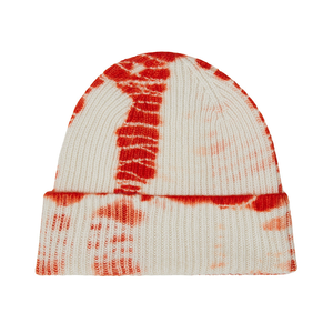 Bonnet en polaire Sherpa épais tricoté pour femmes, avec blocs de couleur et dégradé Tie-Dye, doublure polaire, collection 2026 - Product Image 1