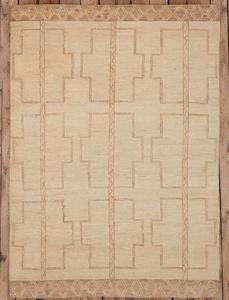 Alfombra Kilim de Yute Tejida a Mano Moderna – Tonos Tierra Geométricos y Fibra Natural Sostenible, Kilim de Yute Hecho a Mano para Sala de Estar y Dormitorio - Product Image 2