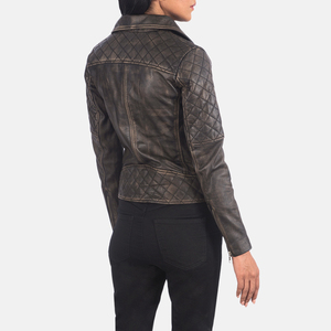 Women's Leather <b>Jacket</b> Spring Autumn Thin Genuine Leather <b>Jacket</b> <b>Short</b> Fashion Women's Breathable <b>Jacket</b> - Product Image 4