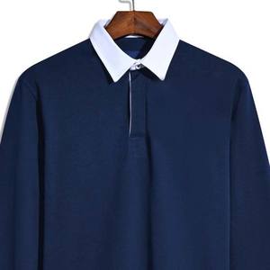 Maillot de rugby personnalisé pour homme en polyester sublimé, respirant, séchage rapide, écologique, antibactérien, coupe ample, poids lourd 180g, pas cher - Product Image 2