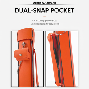 Estuche para tacos de <span class=keywords><strong>billar</strong></span> VIBRANT Diamond Series de 5 ranuras para tacos de <span class=keywords><strong>billar</strong></span> 1/2 para Nine <span class=keywords><strong>Ball</strong></span> - Product Image 6