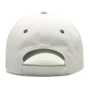 Gorra de Béisbol Blanca de 6 Paneles, Ajustable, Unisex, Casual, de Color Sólido, para Adultos - Product Image 4