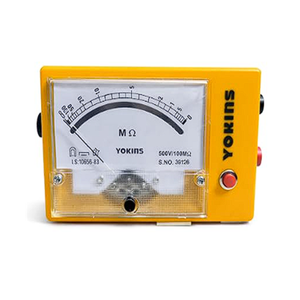 Testeur d'isolation analogique BA-501 500V 100MΩ Fonctionnant sur piles |   Fabriqué en Inde |   Haute précision ±5% |   Testeur IR pour moteur - Product Image 1