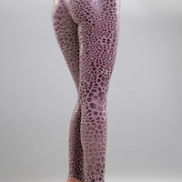 Nouveaux Leggings Imprimés en Spandex/Polyester 2026, Durables, Anti-Rétrécissement, Adhérence Optimale, Couleurs et Logo Personnalisables pour la Danse sur Barre