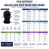ZAINI Premium 280 GSM Acrylic Knit Waterproof Balaclava Maroon Burgundy Custom Rhinestone Heat Transfer Logo One Hole Adjustable