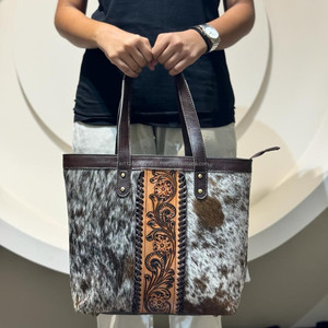 Nuevo bolso de mano de cuero occidental para mujer, bolso de mano oculto de cuero genuino personalizado, gran colección de bolsos para mujer - Product Image 2