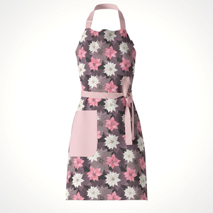 Cotton Cooking <b>Apron</b> with Extra Long Waist Ties, Adjustable <b>Bib</b> <b>Apron</b> for Baking, BBQ & Gardening - Product Image 3