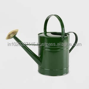 Bidon d'eau galvanisé de style ferme vintage pour les amateurs de décoration rustique et les jardiniers professionnels avec des caractéristiques ergonomiques - Product Image 3