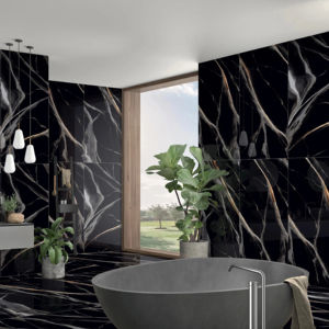 คอลเลคชั่นกระเบื้องพอร์ซเลนพรีเมียม ลัสเตอร์ ขนาด 800x1600 1200x1800 750x1500 มม. ออกแบบมาเพื่อการตกแต่งภายในที่หรูหราและงานสถาปัตยกรรมระดับไฮเอนด์ - Product Image 1