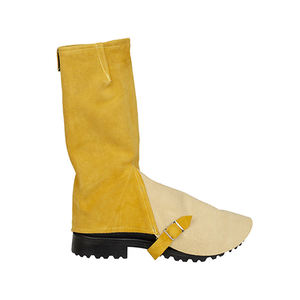 Custom Logo Cowhide Split Leather Welding Shoes Shorts Flame Resistant Anti-Cut High Visibility Breathable Custom Color for - Product Image 3