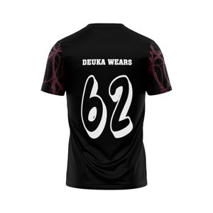 Wholesale Custom Design Sublimated Baseball Short Sleeve Jersey 100% Polyester Moisture Wicking Breathable Summer Training Shirt - Product Image 2