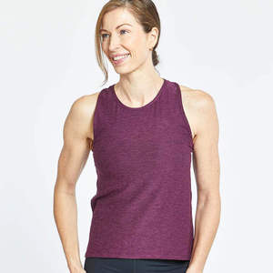 Best Women's Comfortable Neck Workout Tank Top Stretchy XS Size Moisture-Wicking <b>Material</b> for Gym & Outdoor Activities - Product Image 1