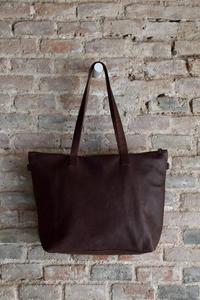 Sac à main en cuir véritable pour femmes, sac bandoulière, sac messager, fait main, couleur unie, fermeture à glissière, style vintage LTB-0295 - Product Image 2