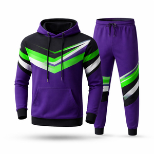 Sudadera con Capucha de Alta Calidad para Hombre, de Forro Polar de Poliéster, Transpirable, Bordada, Informal, Nueva Colección de Invierno, Superventas, Sublimada - Product Image 3