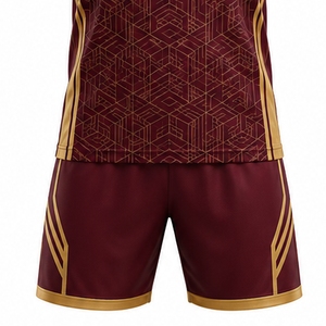 Fabricante de Uniformes de Fútbol, Proveedor de Camisetas de Fútbol Personalizadas, Fábrica de Ropa Deportiva de Marca Privada OEM, Transpirable, 100% Poliéster - Product Image 6
