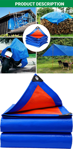 Multi Use Waterproof <b>Canvas</b> Tarpaulin <b>Cover</b> for Truck Fish Pond and Industrial Protection - Product Image 6