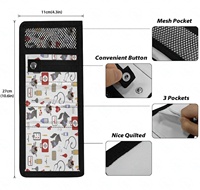 Conception personnalisée Infirmière Organisateur Pochette avec Poches pour Outils Médicaux tenant