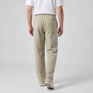 <b>Mens</b> Winter Warm Joggers <b>Pants</b> <b>Fleece</b> Inside Thermal Lined Soft Fabric Cozy <b>Lounge</b> Casual Homewear Elastic - Product Image 3