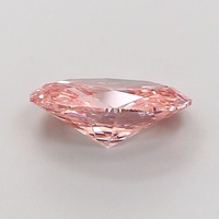Diamante Rosa Marrón Intenso Ovalado de Laboratorio, CVD, Claridad VS1, Pulido Excelente, Ético, Suelto, 2.01 Quilates