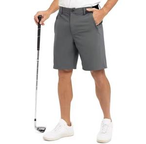 Pantalones Cortos Bermuda Vintage de Color Sólido para Hombre, Cintura Media, Transpirables, Tela Oxford, Bolsillos Delanteros, Secado Rápido, Cierre con Cordón, Tejido - Product Image 6