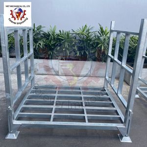 แท่นเหล็กวางซ้อนกันได้ทนทานพับได้ออกแบบมาสำหรับการประหยัดพื้นที่และการจัดการวัสดุที่มีประสิทธิภาพ - Product Image 5