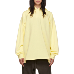 Nueva llegada: Sudadera con capucha para mujer, de moda, de calidad única, lisa, oversize, con hombros caídos, gruesa, de peso pesado y transpirable. - Product Image 1