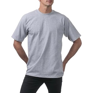 ผลิตเสื้อยืดผู้ชาย 100% ผ้าฝ้าย คอกลม แขนสั้น สีพื้น ทรงโอเวอร์ไซส์ ใส่สบายสำหรับฤดูร้อน เนื้อผ้าเจอร์ซีย์ ระบายอากาศได้ดี เป็นมิตรกับสิ่งแวดล้อม แห้งเร็ว - Product Image 5