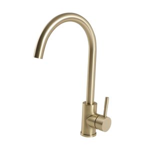ก๊อกน้ำอ่างล้างจานสีทองแบบก้านเดียว - Product Image 5