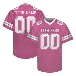 Camiseta de Fútbol Americano Personalizada para Exteriores, Nombre y Número, 100% Poliéster, Sublimada por Transferencia de Calor - Product Image 2