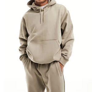 Survêtements unisexes de haute qualité 100% coton, survêtements de jogging personnalisés pour hommes, polaire d'hiver anti-UV, respirant, séchage rapide, taille oversize - Product Image 6