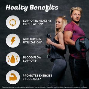 مكملات أكسيد النيتريك مع الأرجينين والسيترولين لتعزيز العضلات والأوعية الدموية - مكمل ما قبل التمرين - Product Image 4