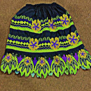 Minifalda de Mujer con Diseño Hawaiano, Estilo Isleño, Tela Personalizada y Bordado a Medida, la Mejor Oferta de Verano 2026, Faldas Personalizables - Product Image 4