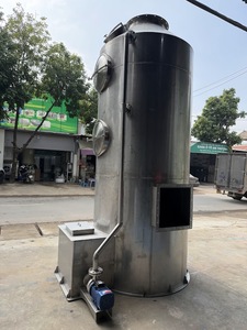Eliminador de Niebla con Bomba de Recirculación de Alta Calidad para la Industria Química en Vietnam, 1 Año de Garantía, Depurador Húmedo de Acero Inoxidable - Product Image 2