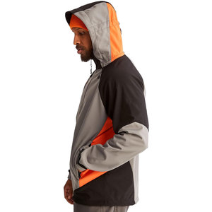 Chaqueta de plumón impermeable para hombre con diseño de logotipo personalizado, chaqueta de invierno de nailon softshell para hombre. - Product Image 2