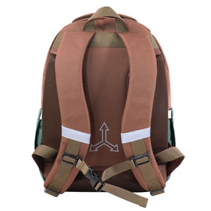 Multiple Pockets and Zipper Closure Unisex Daypack Fashion Student <b>Backpack</b> 15 Inches Softback Student <b>Backpack</b> - Product Image 4