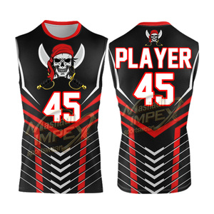 Maillot de football américain personnalisé OEM, léger, à séchage rapide, pour équipe sportive, avec logo personnalisé pour l'entraînement et les matchs - Product Image 4