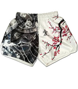 Shorts de Muay Thai avec logo personnalisé OEM / Shorts de Muay Thai et de kick-boxing personnalisés pour hommes - Product Image 6