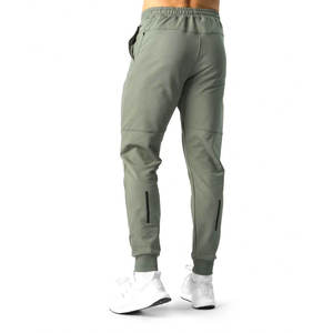 Pantalon cargo décontracté pour homme, coupe droite ample, taille mi-haute, respirant, avec fermeture élastique à la taille, vente en gros - Product Image 2