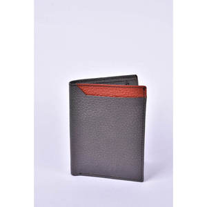 กระเป๋าสตางค์หนังซิปคราซี่ฮอร์สสำหรับผู้ชาย ดีไซน์ขนาดเล็กจุของได้เยอะ สไตล์ยุโรป หรูหรา แฟชั่น ที่ใส่พาสปอร์ตสำหรับเดินทาง กระเป๋าสตางค์หนัง - Product Image 3