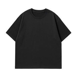 Camiseta de jersey transpirable con hombros caídos, anti-bolitas, para hombre, talla grande, 220 GSM, algodón peinado pesado, premium, OEM, Bangladesh, frontal - Product Image 4