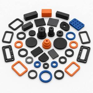 Factory Custom Silicone Rubber Seal Gasket <b>Waterproof</b> <b>Foam</b> Ring Model QX-A250611G Non-Standard Molded for Battery Pack - Product Image 1