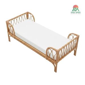 เตียงเด็กหวาย นัท มินห์ ดีไซน์ทรอปิคอล รุ่นธรรมชาติ สำหรับเด็กอายุ 3-8 ปี - Product Image 1