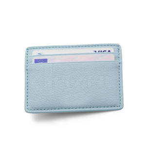 Portefeuille porte-cartes en cuir véritable, design simple avec fermeture ouverte, format court pour un rangement pratique des cartes de crédit – Meilleure vente - Product Image 6