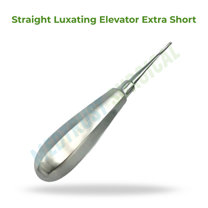 Elevador Luxador de 2mm con Curva Interna, Tamaño Estándar, Instrumento Quirúrgico Dental para Separación y Extracción de Dientes - Product Image 2
