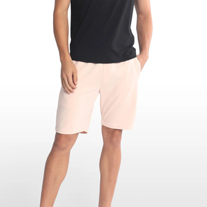 <b>Men's</b> Casual <b>Shorts</b> Custom High Quality 100% Polyester Fleece Eco-Friendly Breathable Screen Printing with Embroidery <b>Patch</b> - Product Image 1