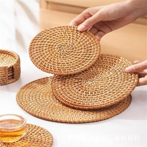 Set de table en rotin tressé naturel, fournisseur Vietnamien - Tapis de table tressé à la main pour la maison, les restaurants et les hôtels - Product Image 6
